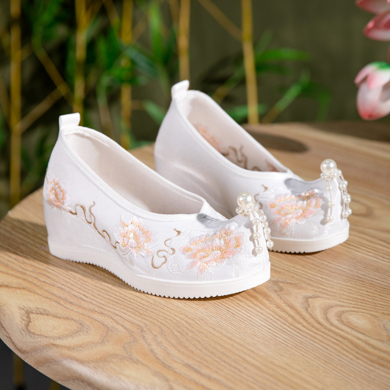 2026 Women's Chinese Peony Emb - огляд і ціна Embroidery White