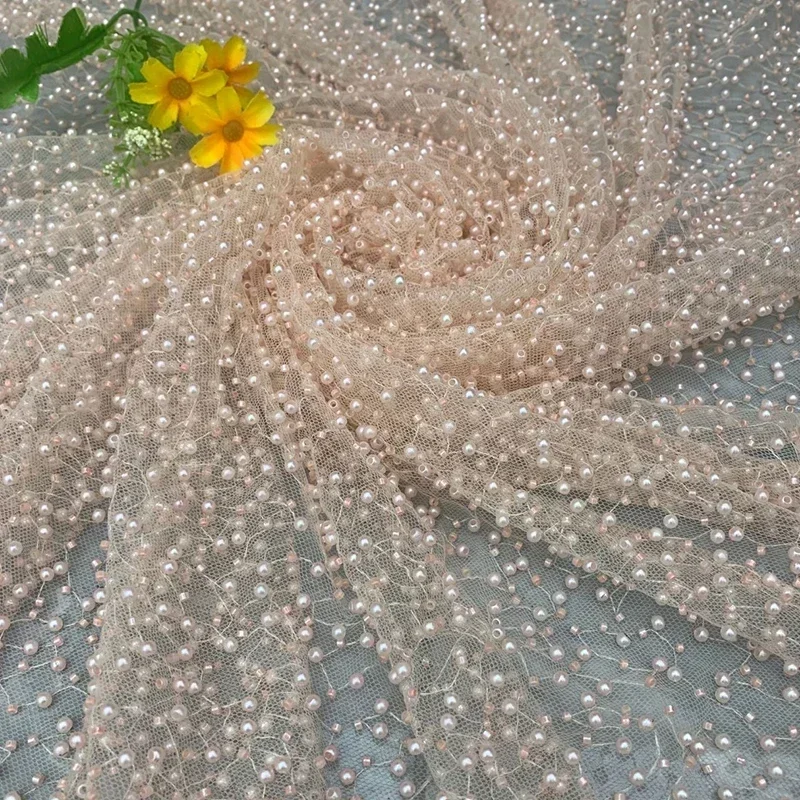 1yard Pearl Mesh Fabric Round  - огляд і ціна Embroidery Youtube